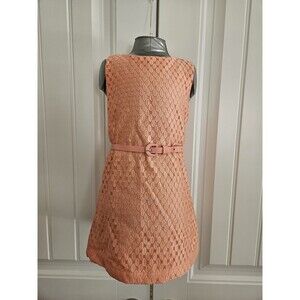 Redtag Baby Red Tag Apricot Embroidered A Line Dress 18-24 Month NWT Belt